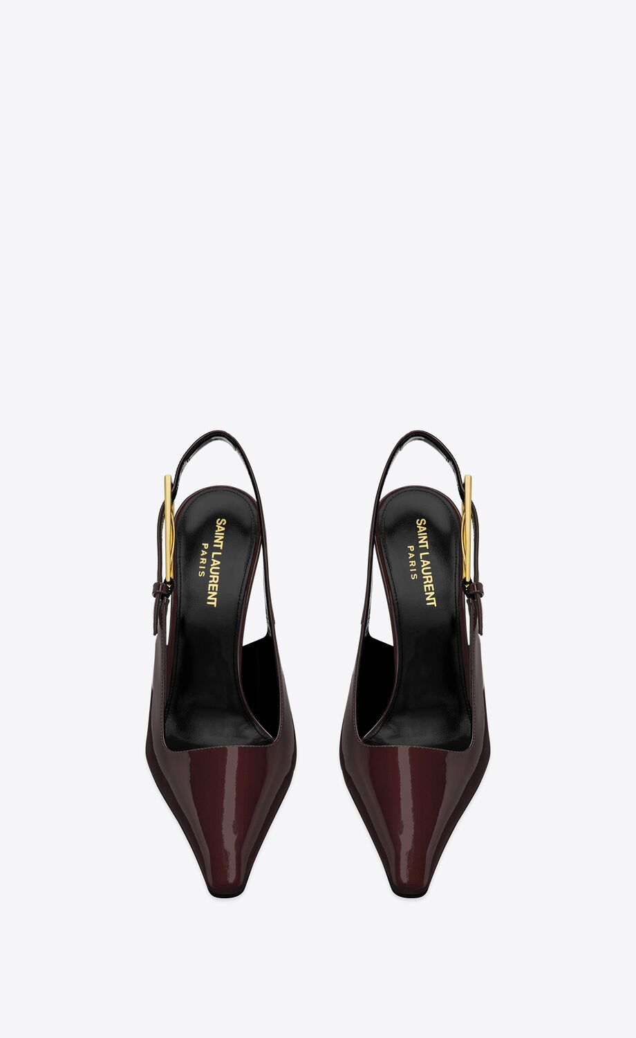 LEE SLINGBACK PUMPS IN PATENT LEATHER